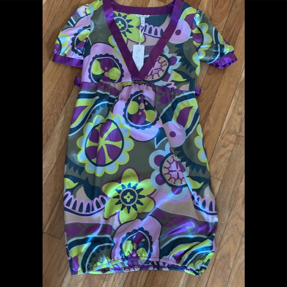 MIX OF LUXE NEON PUCCI PRINT MOD DRESS